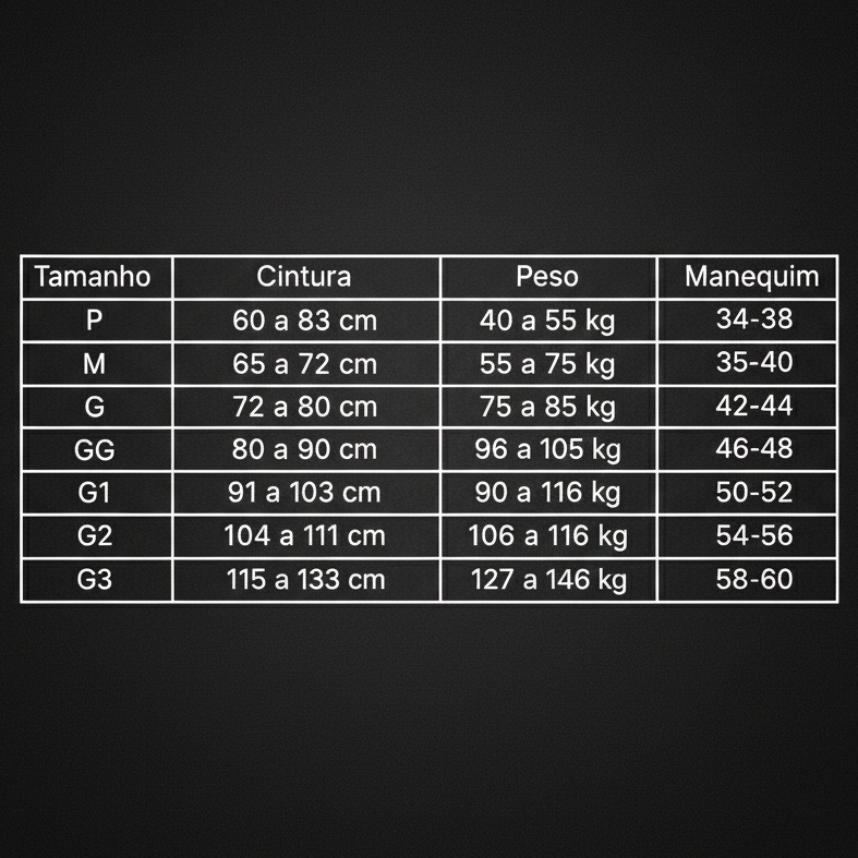 KIT CUECA BLACK-COMFORT TECH EFX